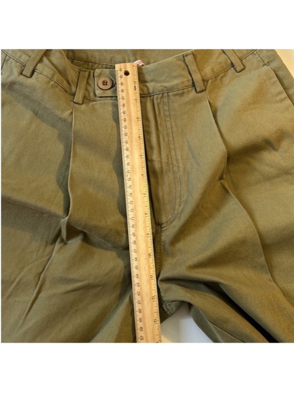 Free People 2 Pants Needed Breaking Trousers pockets 100% cotton in Willow NWT - Picture 12 of 13